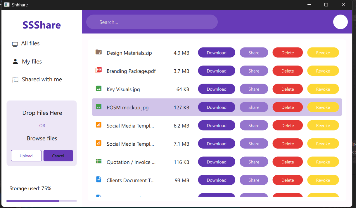 File Sharing App